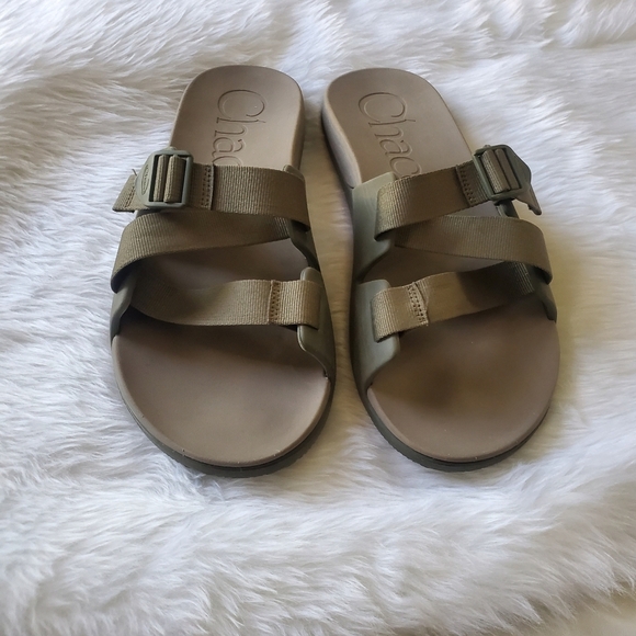 Chaco Mens Chillos Slides, Size 14 - Picture 5 of 6